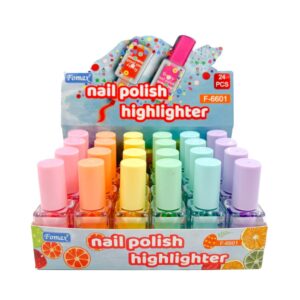 Marca Texto Esmalte Sortido - Pacote 4 Und