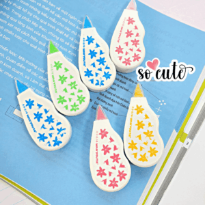 Fita Corretiva Flores - Pacote 6 Und