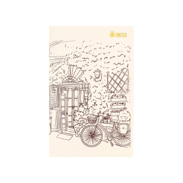 Caderno A5 Brochura PONTILHADO Cantinho Aconchegante 13,5x20,5cm - UNISO - UND