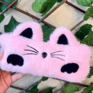 Estojo Pelúcia Gatinho Orelhinhas - IMPORTADO - UND