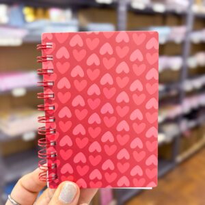 Caderno Aramado LOVE  A7 80 fls 8x11cm - TOKYO DESIGN - UND