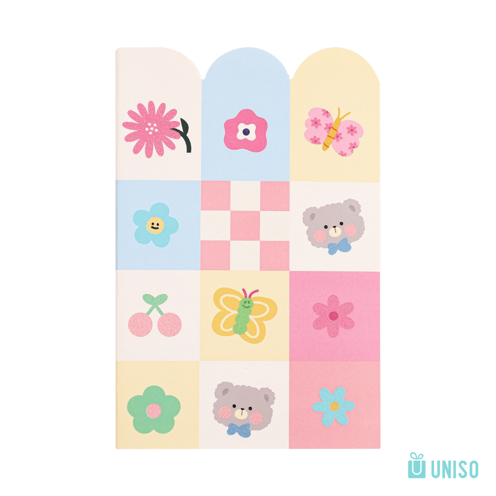 Caderno A5 Brochura SEM PAUTA Fancy 13,5x20,5cm 32 fls - UNISO - UND