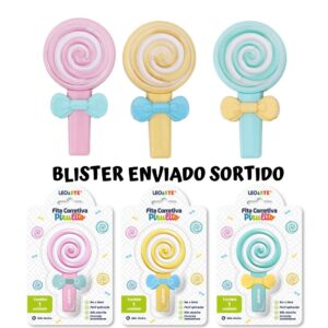 Fita Corretiva 6M x 5MM Food Trends Pirulito - Leo e Leo - Blister 1 Und