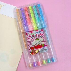 Caneta Gel Color Perfumada - Blister 6 Und