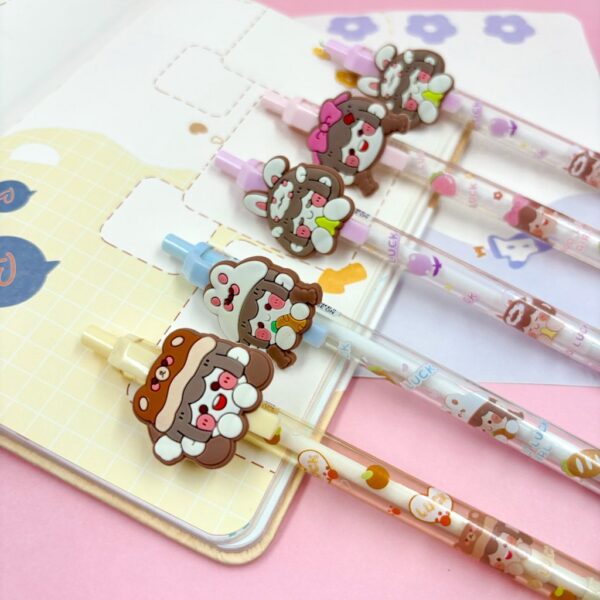 Lapiseira Estampada 0.7mm Menininha Love - Kit 4 Und