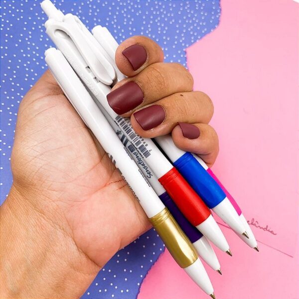 Caneta Clic Sensations Studygram 0.55mm Retrátil Newpen