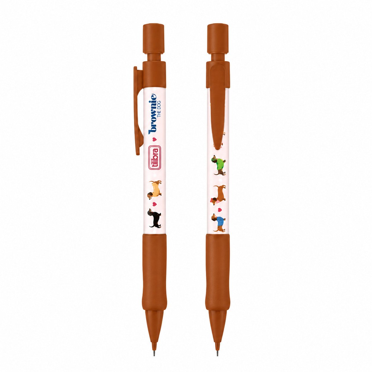 Lapiseira 0.7mm Brownie The Dog - TILIBRA - CX 12 UND