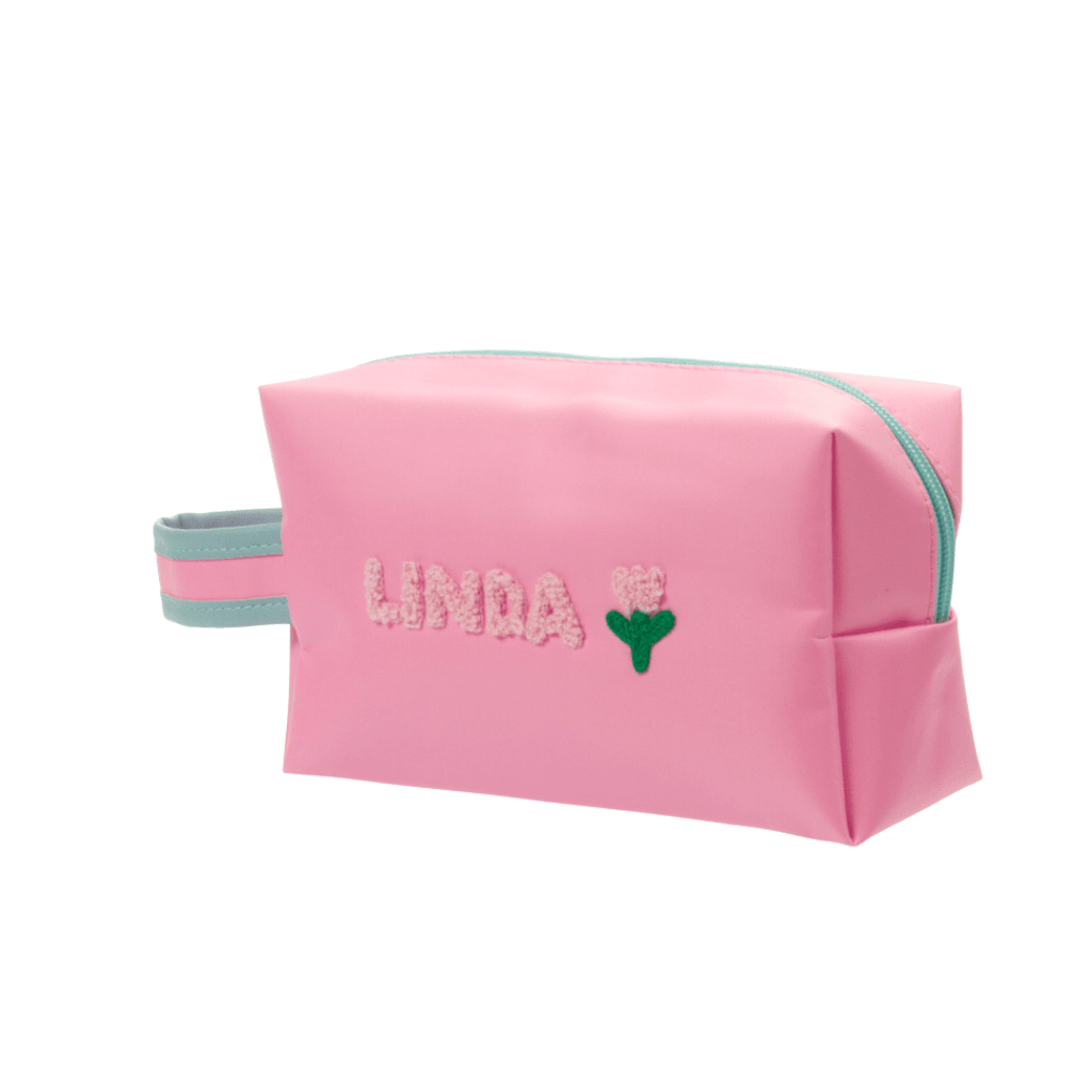 Bolsinha Estojo c/ Alça Rosa LINDA 12,5x20x7cm - FLORIE - UND