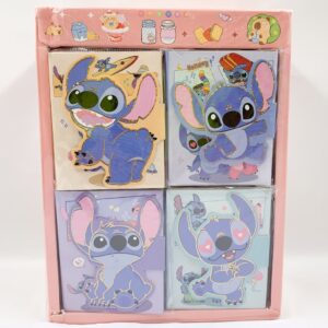 Bloco de Notas Adesivado Sanfona STITCH - CX 40 UND
