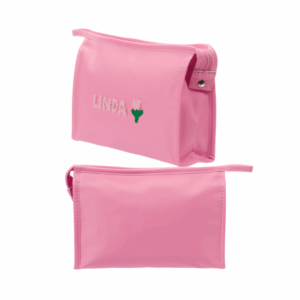 Necessaire Dia a Dia Rosa LINDA 23x16x7cm - FLORIE - UND