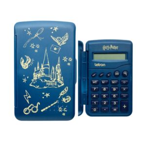 Calculadora 8 Dígitos Flip Harry Potter Letron - leo e Leo
