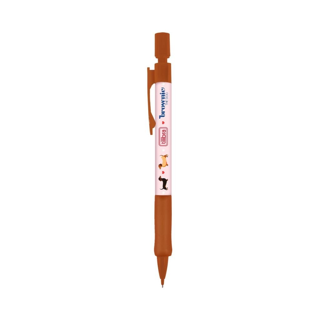 Lapiseira 0.7mm Brownie The Dog - TILIBRA - CX 12 UND