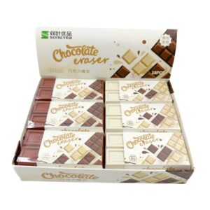 Borracha Barra de Chocolate - Cx 18 Und