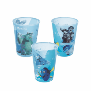 Copo Disney Pixar Sortido 320ml - PLASÚTIL - UND