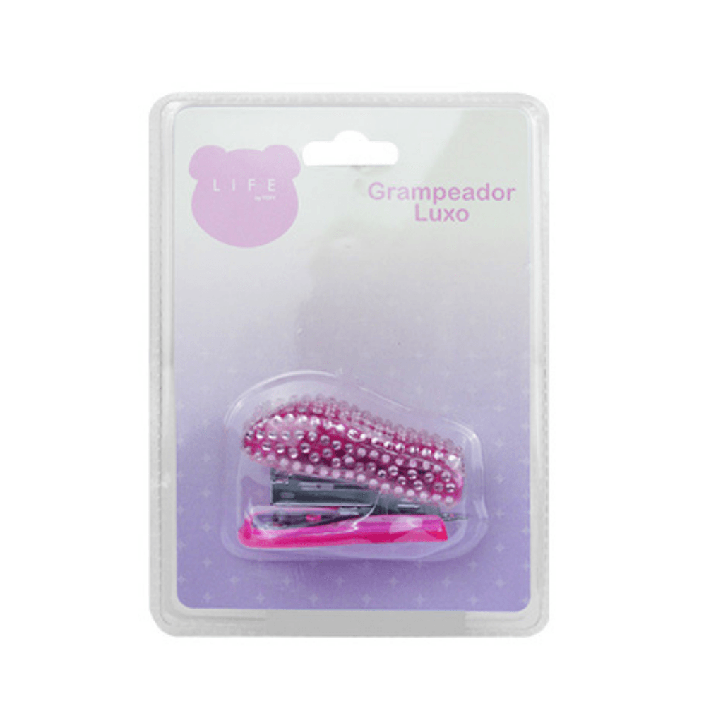 Grampeador Luxo Pedrinhas - FOFY - BLISTER