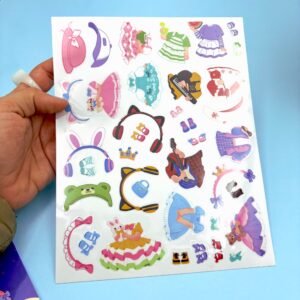 Kit Cenário Educativo Adesivo Gelatina Menininhas - IMPORTADO - UND