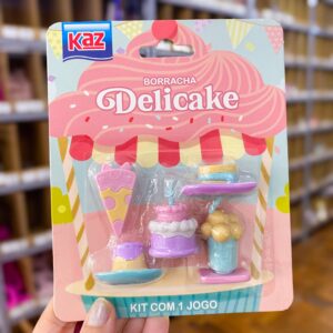 Borracha Fantasia Delicake 5 Peças - KAZ - BLISTER