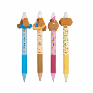 Caneta Esferográfica Gel Apagável 0.7 mm Gira-gira Capivara - BRW - UND