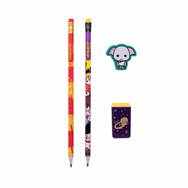Kit Escolar Harry Potter 4 Peças - LEO E LEO - BLISTER