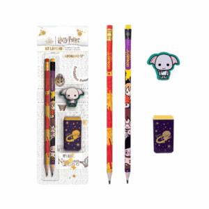 Kit Escolar Harry Potter 4 Peças - LEO E LEO - BLISTER
