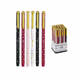 Caneta Esferográfica 0.7mm Unic Stamp - BRW - 6 UND