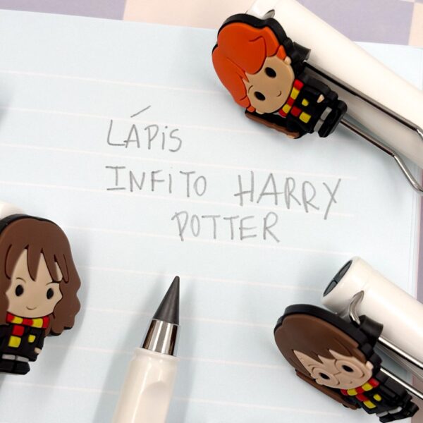 Lápis Infinito FIT Harry Potter Branco