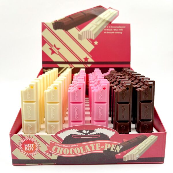 Caneta Chocolate - Pacote 4 Und
