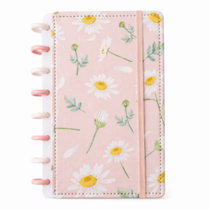 Caderno de Disco MARGARIDAS A5 80 Fls/8 discos -  15x21,2cm  - IMPORTADO - UND