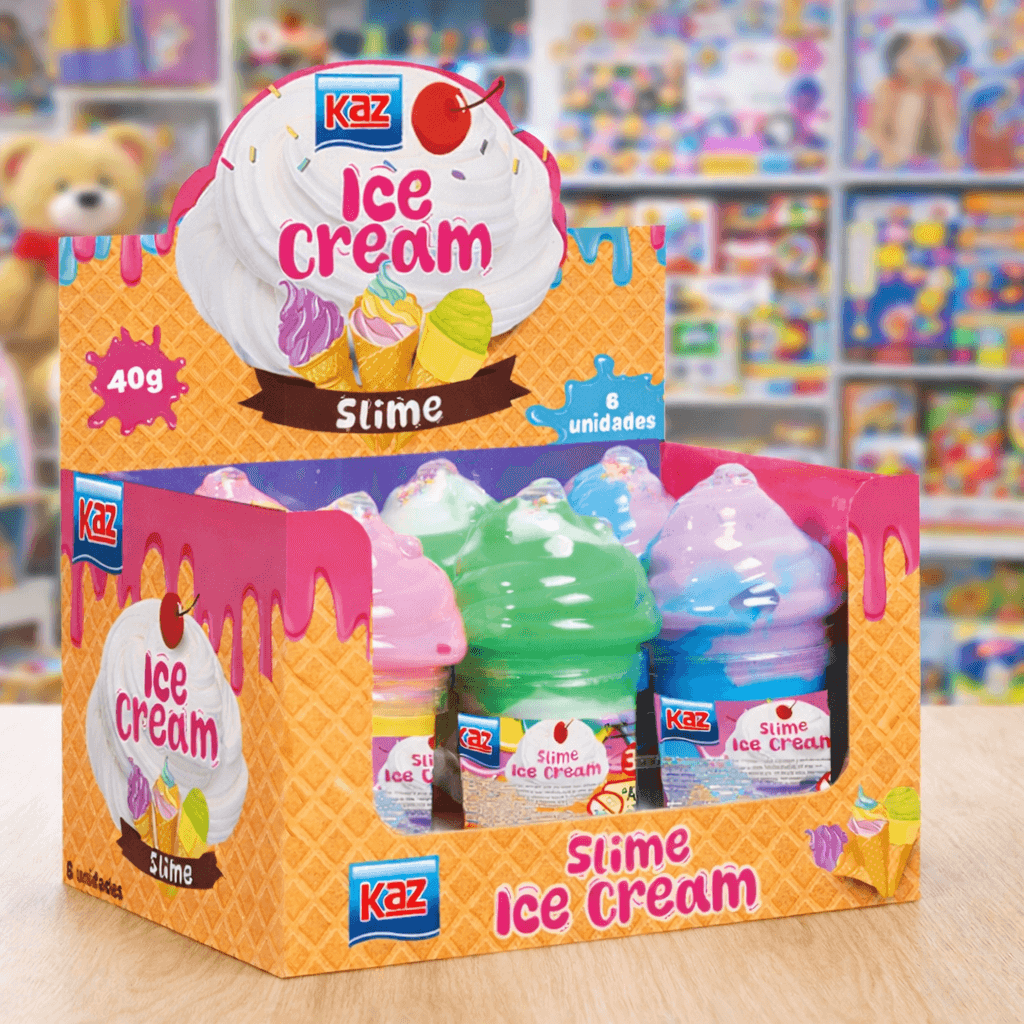 Massa Slime Ice Cream 40g - KAZ - UND