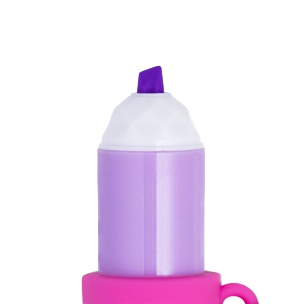 Make Marca Texto c/ Carimbo + Esmalte Trio Color Pop - BRILHAE - UND