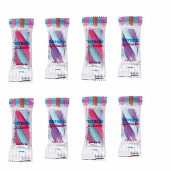 Borracha Marshmallow Tutti Frutti - BRW - CX 24 UND