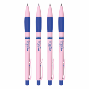 Caneta Esferográfica Clic Perfumada BE BOLD Azul Tuti-Frutti NEWPEN - UND