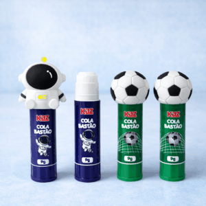 Cola Bastão 9g Astronauta e Bola - KAZ - UND