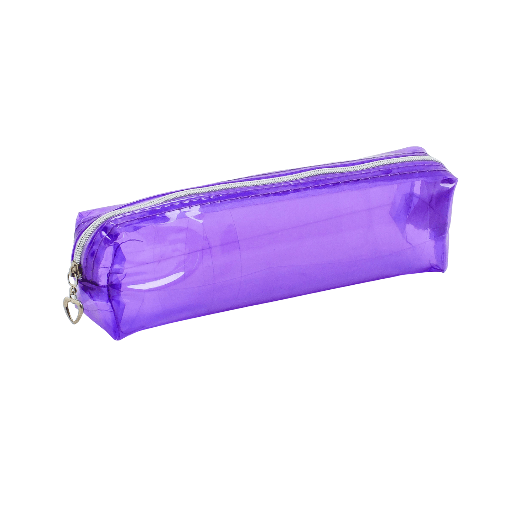 Estojo Zíper Transparente Colors - KIT OFICIAL - UND