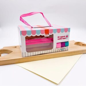 Kit Washi Tape com Suporte Tutti-Frutti 3 Fitas BRW