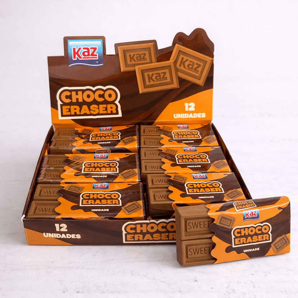 Borracha Fofa Barra de Chocolate - KAZ - UND