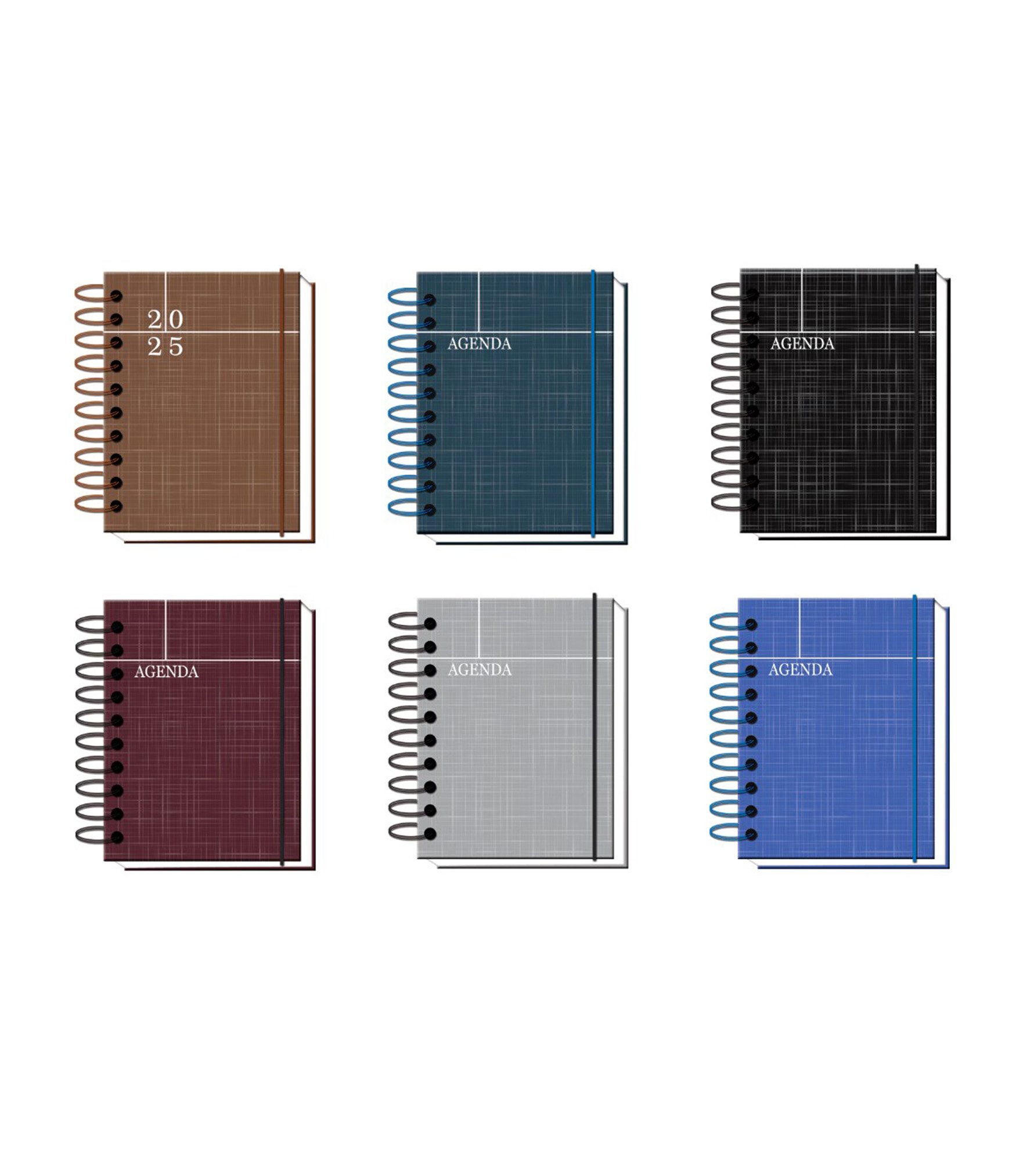Agenda Permanente Simply Color - IMPORTADO - UND