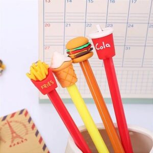 Caneta Fofa Fast Food Lovelypen - Pacote 6 Und