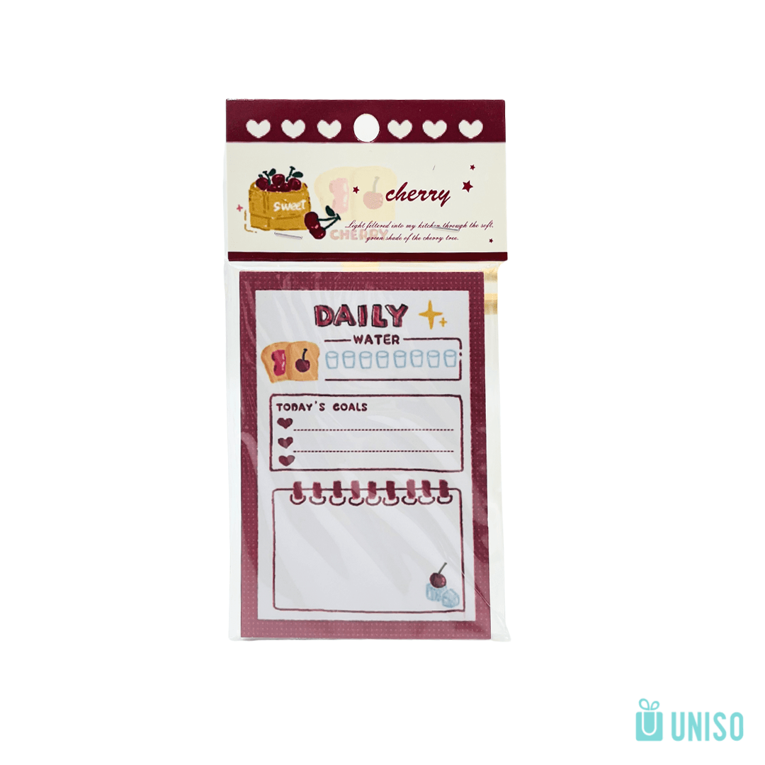 Bloco de Notas Cherry 80x110mm 80 fls - UNISO - UND