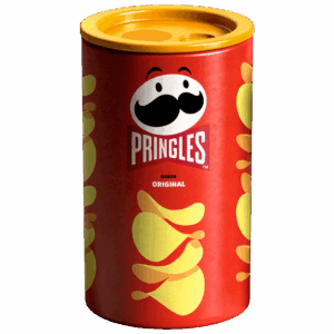 Apontador Duplo Lata c/ Depósito PRINGLES - BRW - UND