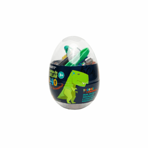 Kit Massinha de Modelar Ovo Dino 24 Cores Leo e Leo