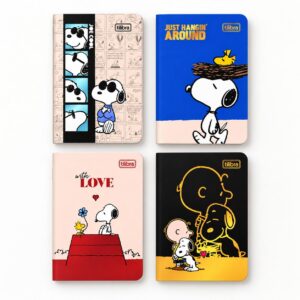 Caderneta Grampeada Mini Snoopy 32 Fls 9x13cm - TILIBRA - UND