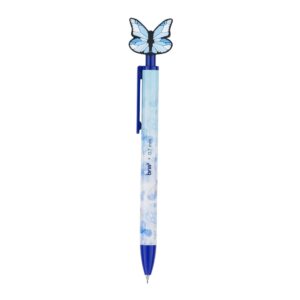 Lapiseira Plástica Divertida 0.7mm Borboleta Dreams - BRW - 4 UND