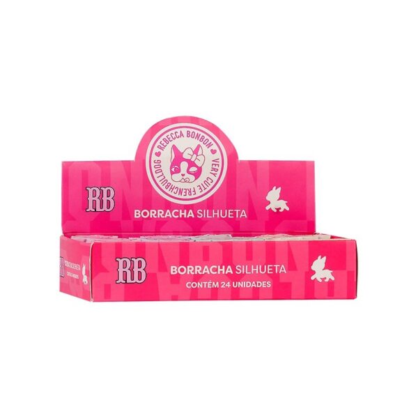 Borracha Silhueta Rebecca Bonbon - SKYPAPER - PACOTE 4 UND