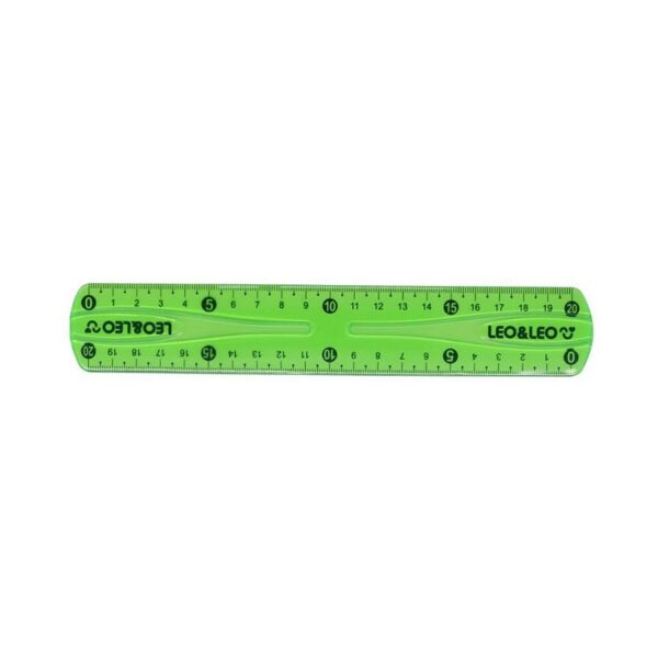 Régua Flexível 20cm Leo e Leo - 5 Und