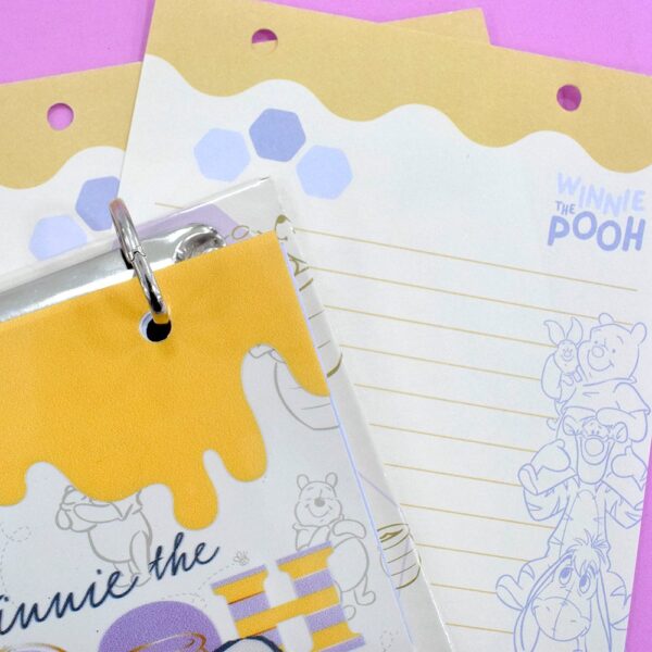 Refil Porta Fichas Argolado Ursinho Pooh DAC