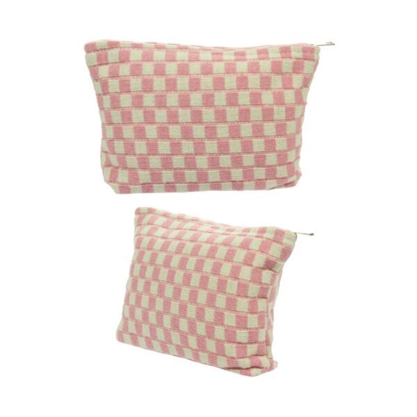 Necessaire Tricô ROSA G 26x17x5 cm- FLORIE - UND