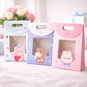Embalagem Cute C/ Visor Bichinhos 26x19cm - IMPORTADO - UND