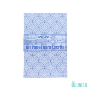 Kit Papel para Colagem SCRAPBOOK 5,6x8,3cm 50 Fls - UNISO - UND