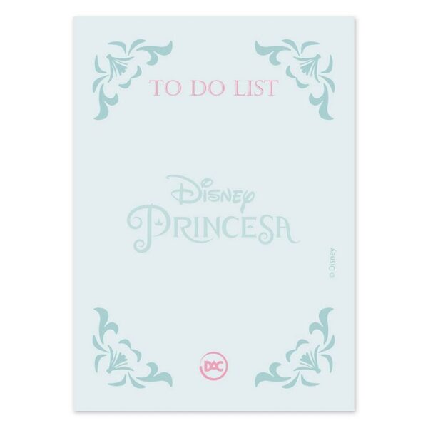 Bloco de Anotações Princesas DAC